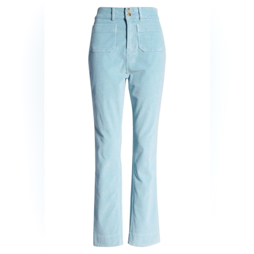 Like new Faherty Portland corduroy pant in stone blue - sold out! Size 30.